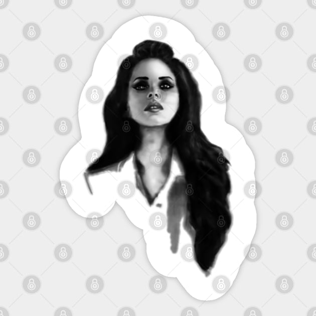 lana del rey Sticker by ayaswae